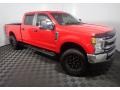 2022 Race Red Ford F250 Super Duty XL Crew Cab 4x4  photo #3