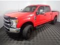 2022 Race Red Ford F250 Super Duty XL Crew Cab 4x4  photo #9