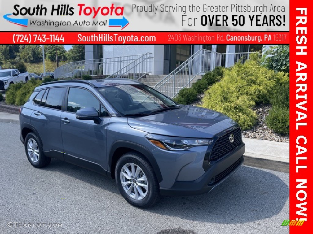 2022 Corolla Cross LE AWD - Celestite / Light Gray photo #1