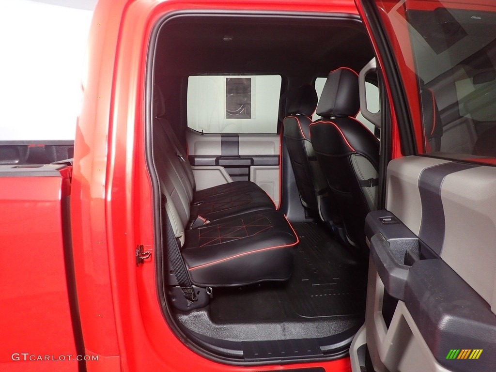 2022 F250 Super Duty XL Crew Cab 4x4 - Race Red / Medium Earth Gray photo #36