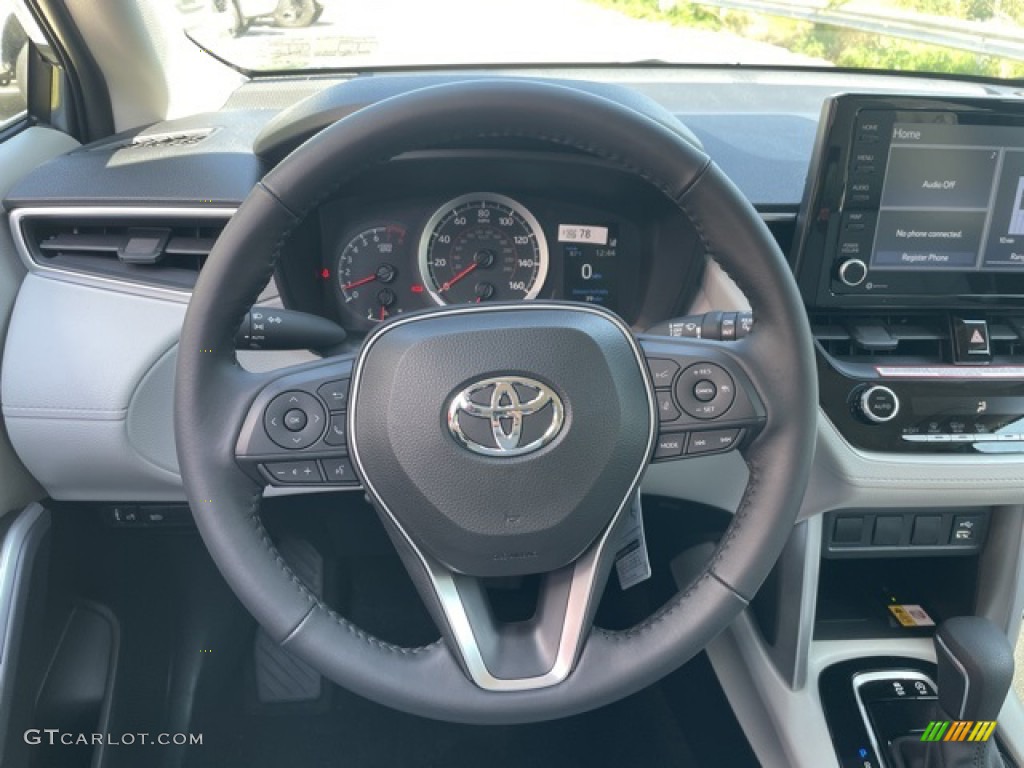 2022 Corolla Cross LE AWD - Celestite / Light Gray photo #8