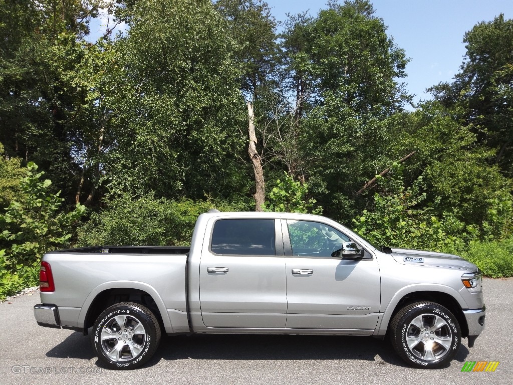 2022 1500 Laramie Crew Cab 4x4 - Billet Silver Metallic / Black photo #5