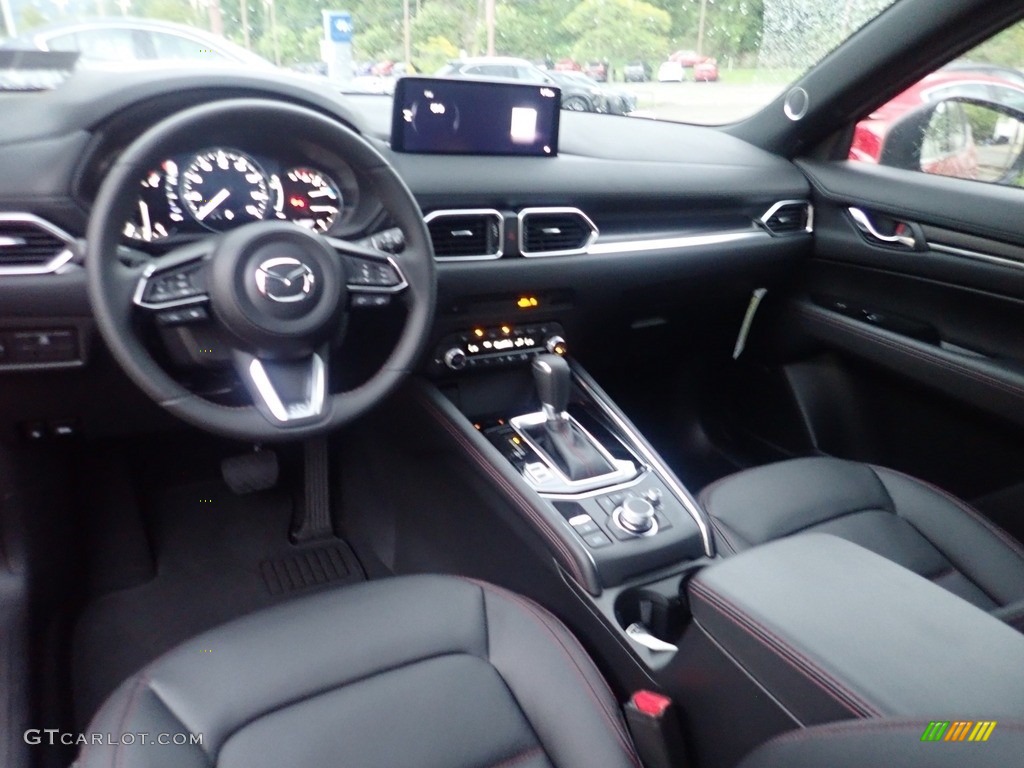 Black Interior 2023 Mazda CX-5 Turbo AWD Photo #144898720