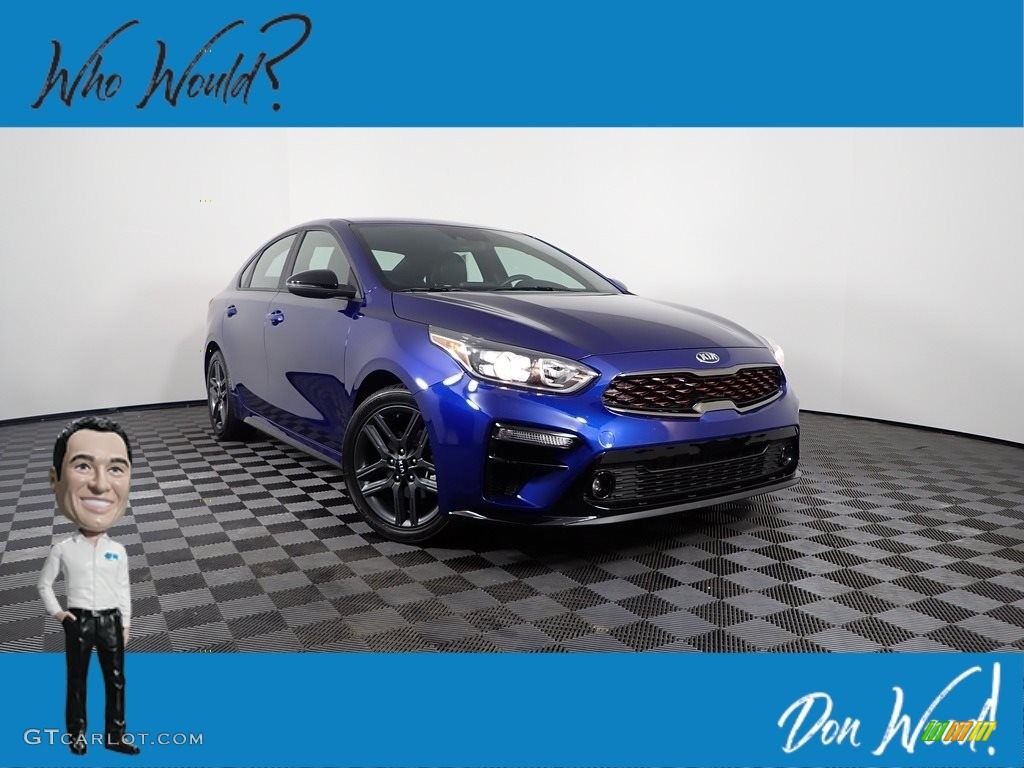 2021 Forte GT-Line - Deep Sea Blue / Black photo #1