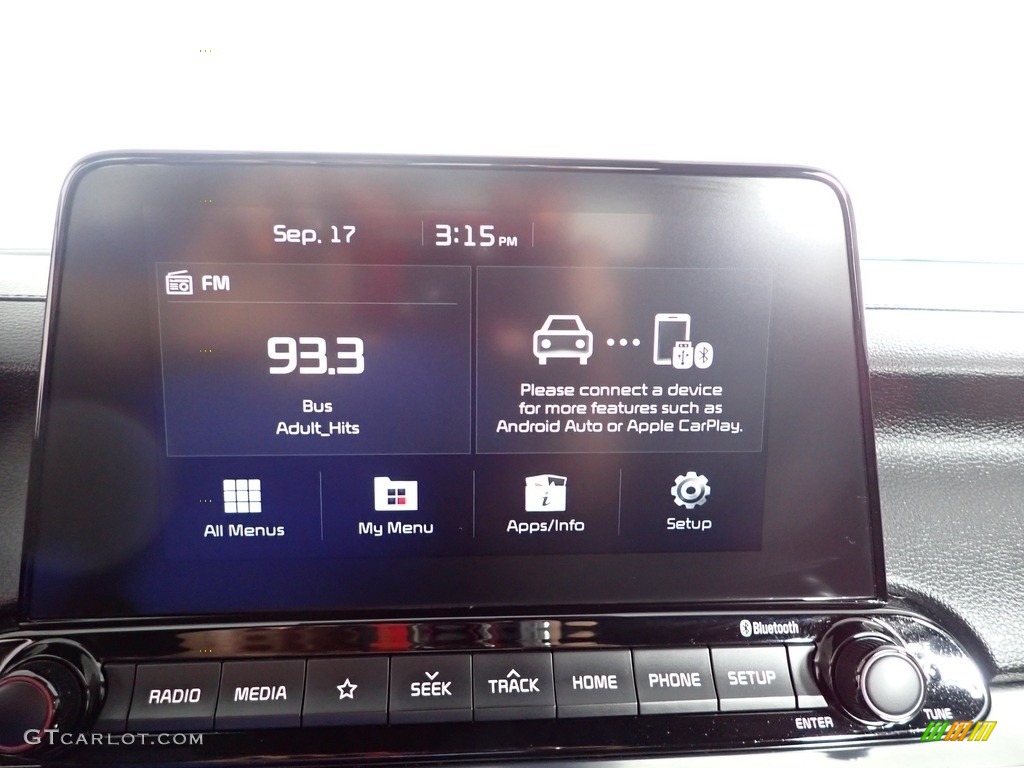 2021 Forte GT-Line - Deep Sea Blue / Black photo #2