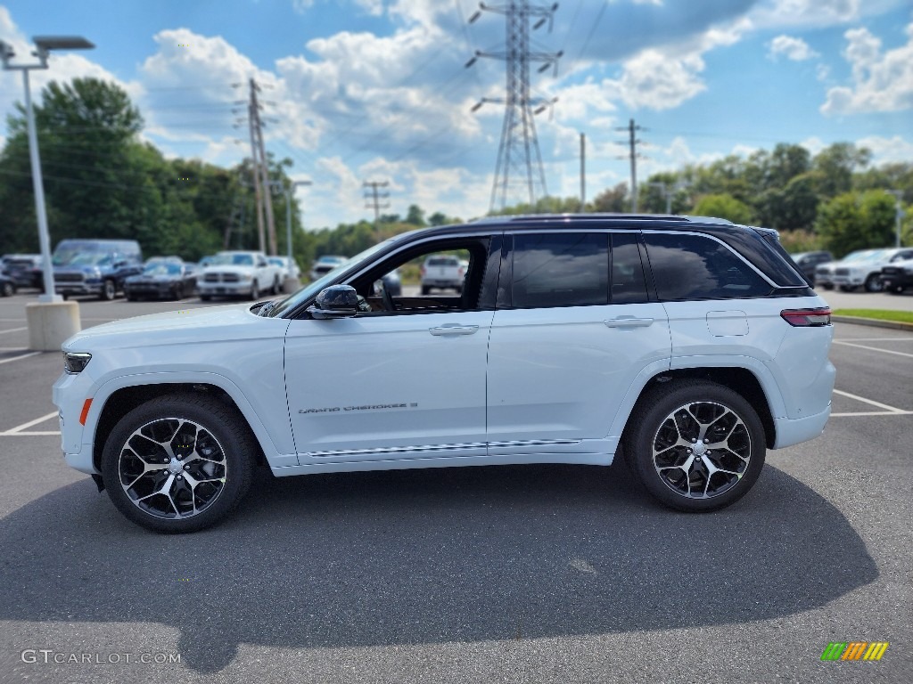 Bright White 2023 Jeep Grand Cherokee Summit Reserve 4WD Exterior Photo #144899278