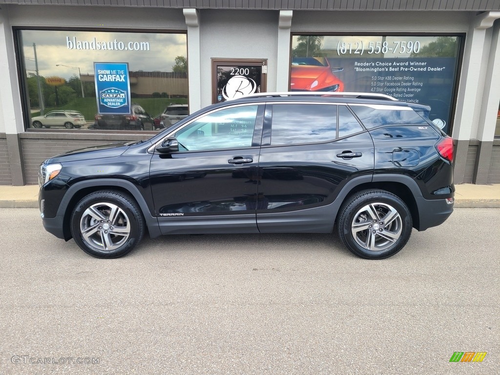 2019 Terrain SLT - Ebony Twilight Metallic / Jet Black photo #1