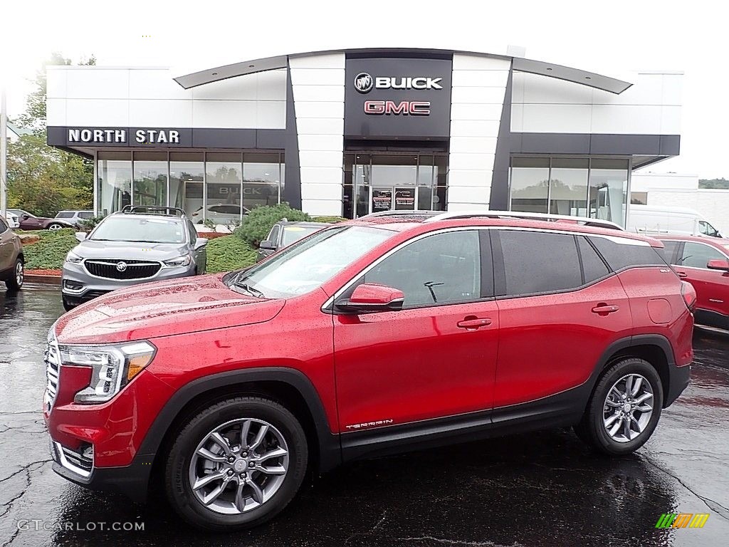 2022 Terrain SLT AWD - Cayenne Red Tintcoat / Jet Black photo #1