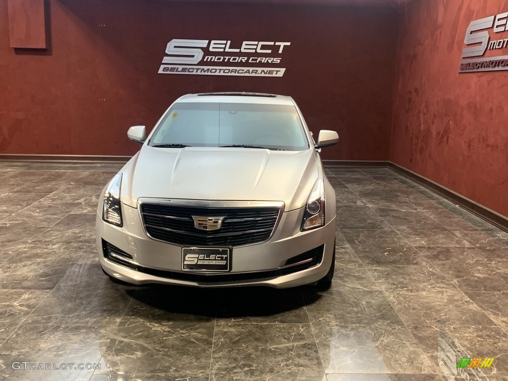 2016 ATS 2.0T AWD Sedan - Radiant Silver Metallic / Jet Black photo #2