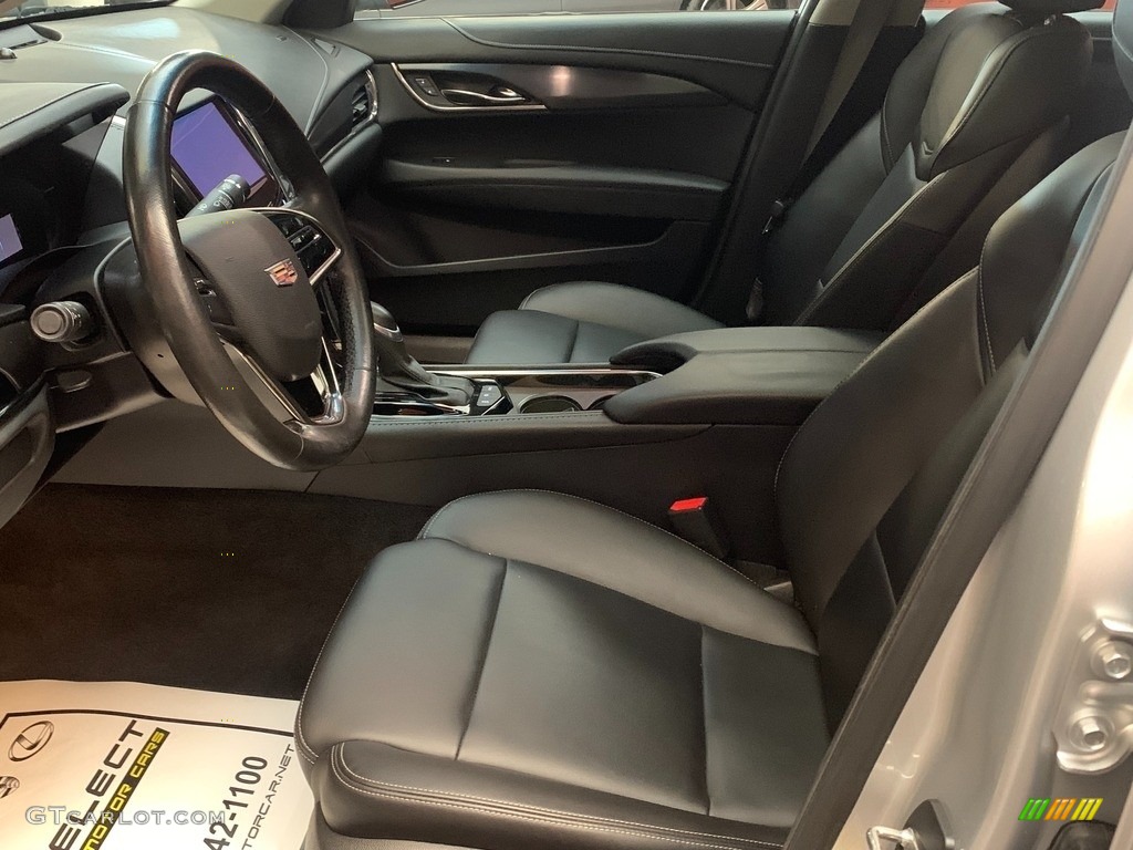 Jet Black Interior 2016 Cadillac ATS 2.0T AWD Sedan Photo #144900238