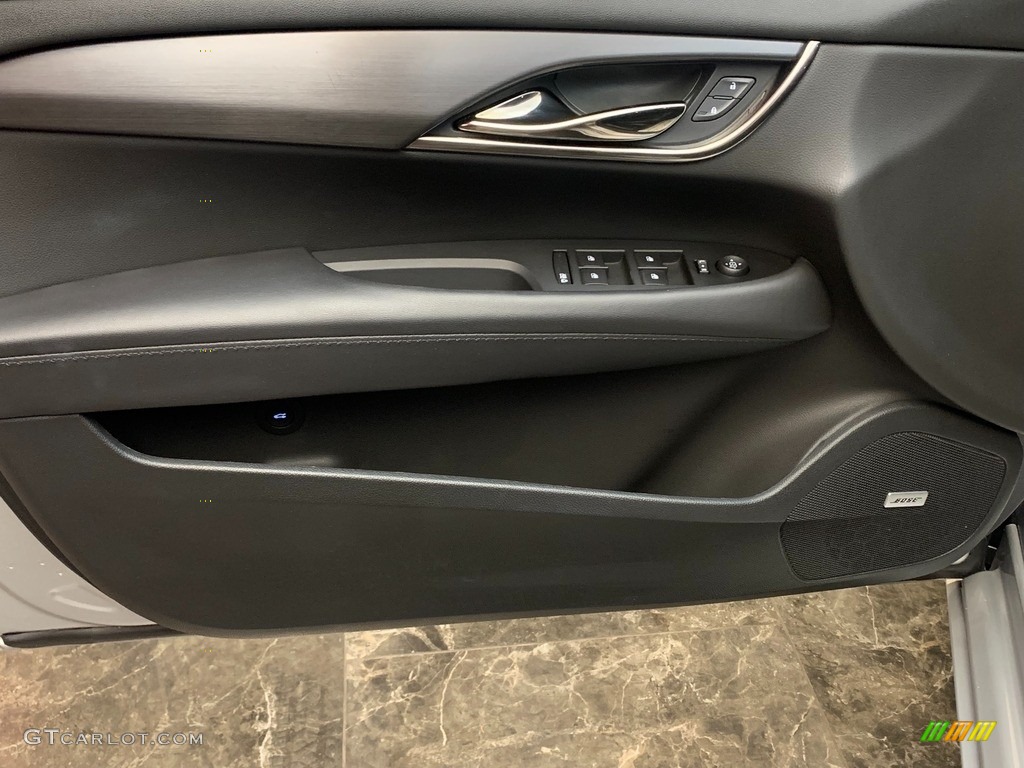 2016 Cadillac ATS 2.0T AWD Sedan Jet Black Door Panel Photo #144900319