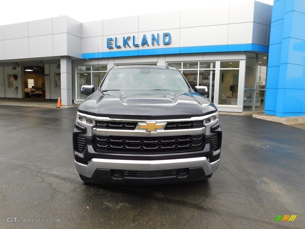 2022 Silverado 1500 LT Crew Cab 4x4 - Dark Ash Metallic / Jet Black photo #9