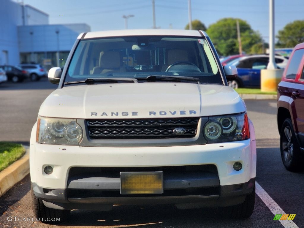 2011 Range Rover Sport HSE - Fuji White / Tan/Ebony photo #3