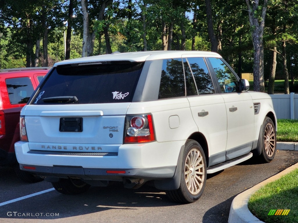 2011 Range Rover Sport HSE - Fuji White / Tan/Ebony photo #7