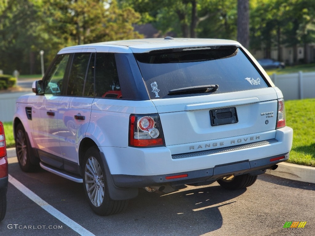 2011 Range Rover Sport HSE - Fuji White / Tan/Ebony photo #9