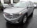 Satin Steel Metallic - Terrain SLT AWD Photo No. 12