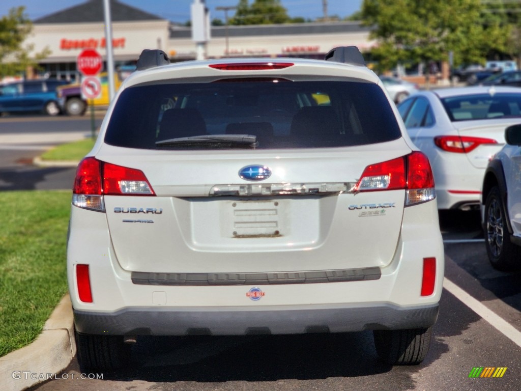 2010 Outback 2.5i Limited Wagon - Satin White Pearl / Warm Ivory photo #6
