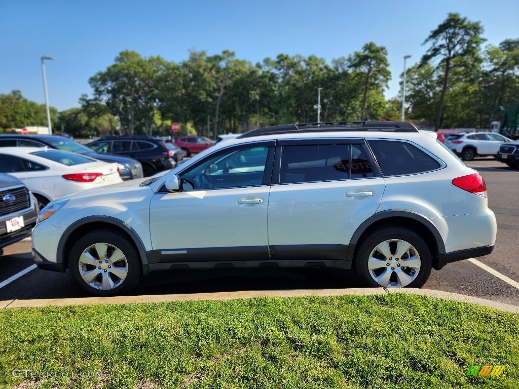 2010 Outback 2.5i Limited Wagon - Satin White Pearl / Warm Ivory photo #8