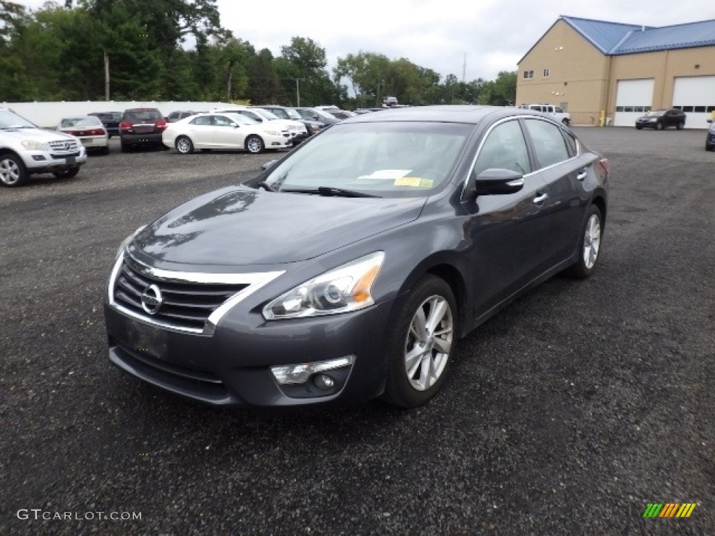 2013 Altima 2.5 S - Metallic Slate / Charcoal photo #1