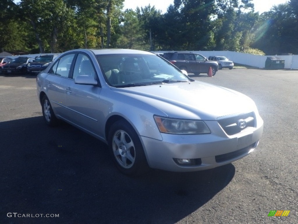 2006 Sonata GLS - Bright Silver / Gray photo #3