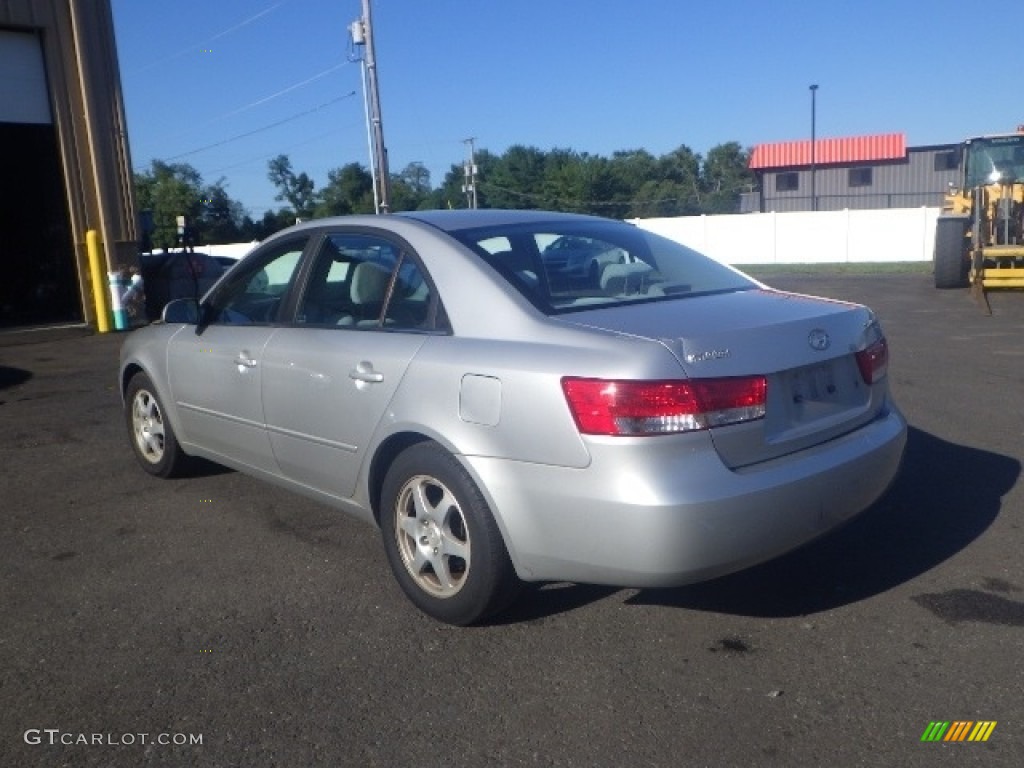 2006 Sonata GLS - Bright Silver / Gray photo #4