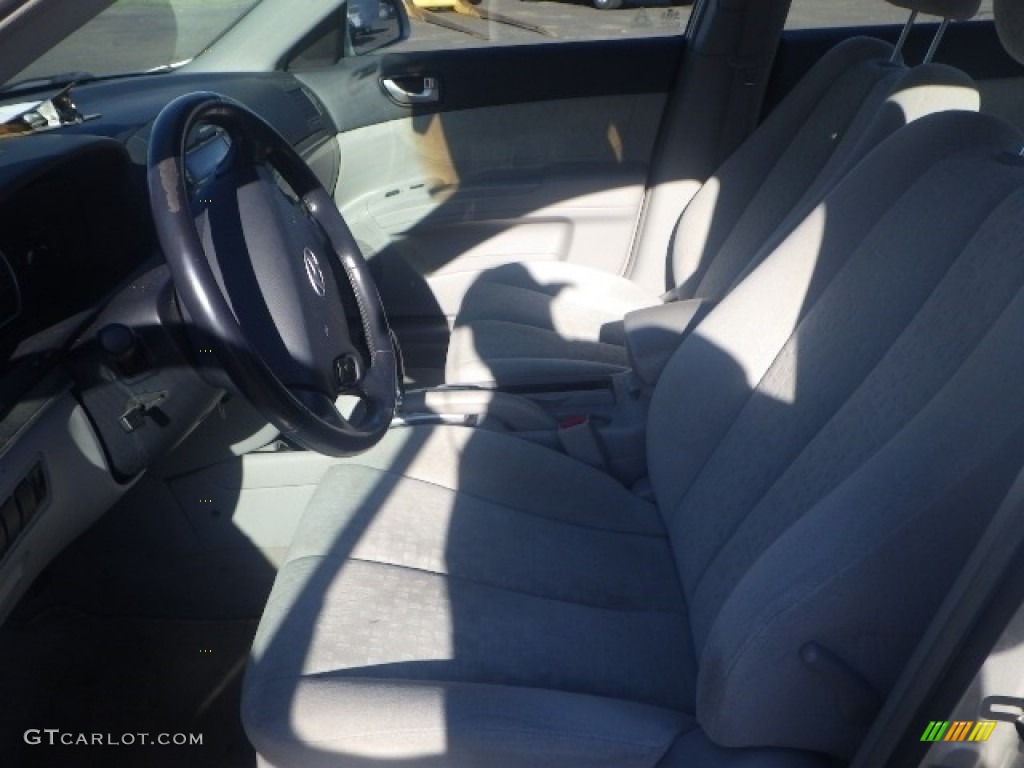 2006 Sonata GLS - Bright Silver / Gray photo #7