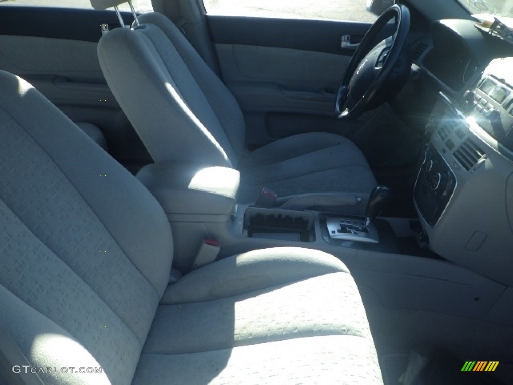 2006 Sonata GLS - Bright Silver / Gray photo #8