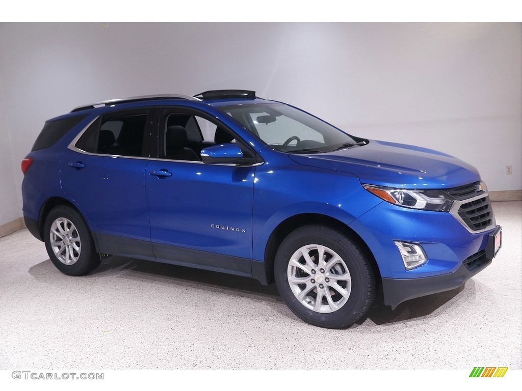 2019 Equinox LT AWD - Kinetic Blue Metallic / Jet Black photo #1