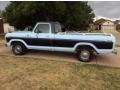 Light Blue 1978 Ford F150 Ranger Lariat SuperCab Exterior