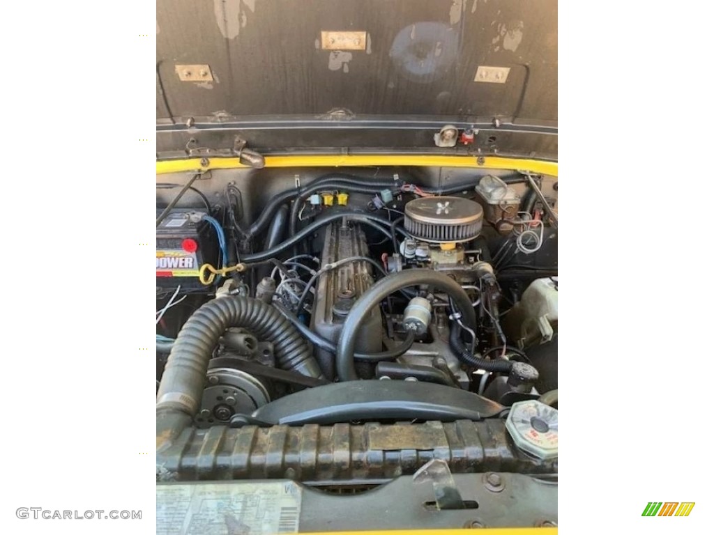 1985 Jeep CJ7 4x4 258 ci. OHV 12-Valve AMC Inline 6 Cylinder Engine Photo #144904471