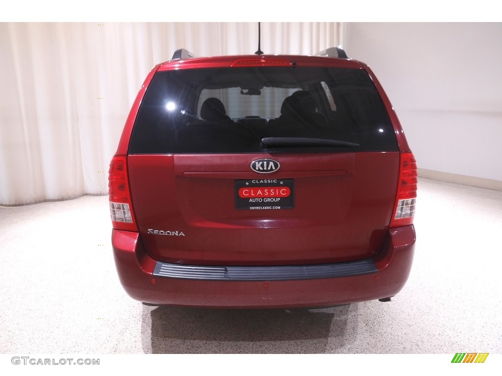 2014 Sedona LX - Claret Red / Gray photo #18