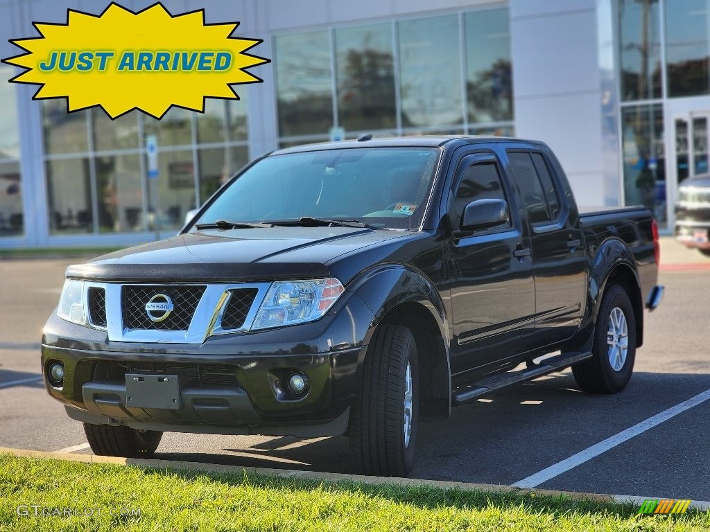 2017 Frontier SV Crew Cab 4x4 - Magnetic Black / Steel photo #1