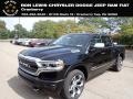 2022 Diamond Black Crystal Pearl Ram 1500 Limited Crew Cab 4x4  photo #1