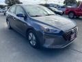 Summit Gray 2019 Hyundai Ioniq Hybrid Blue