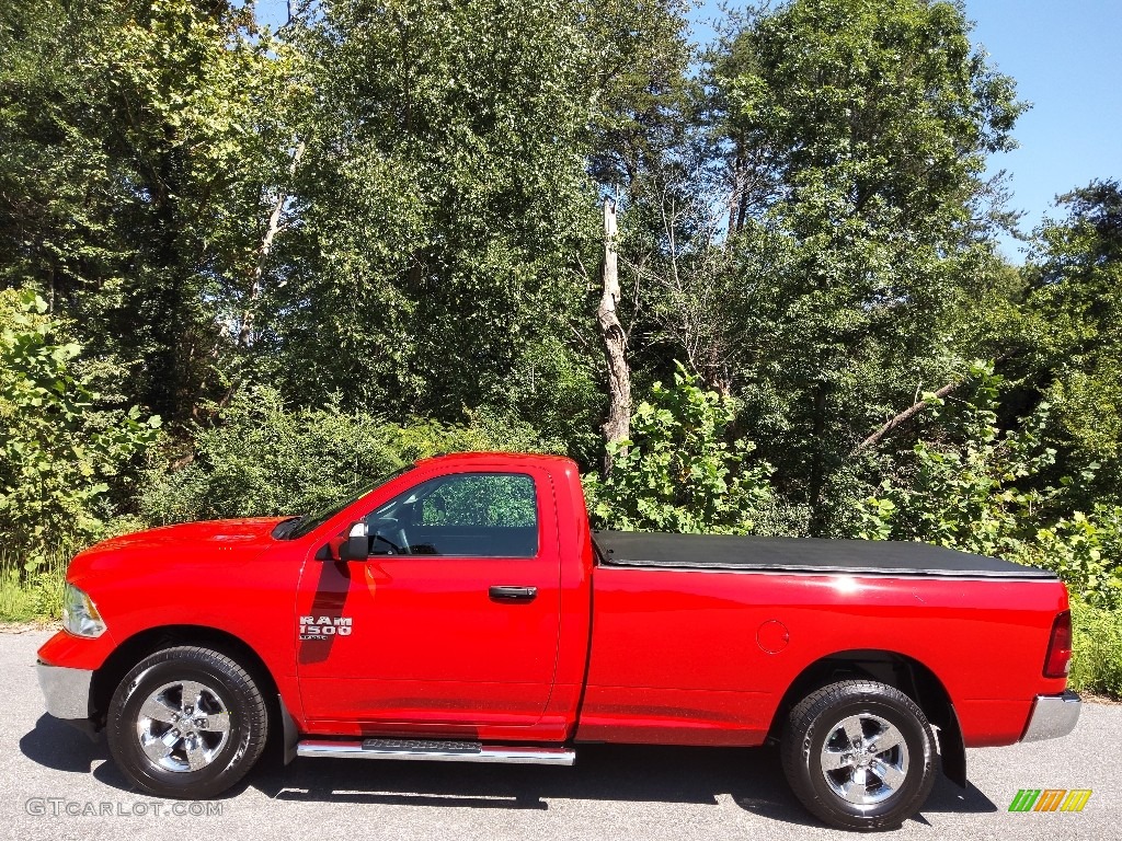 Flame Red 2021 Ram 1500 Classic Regular Cab Exterior Photo #144906960