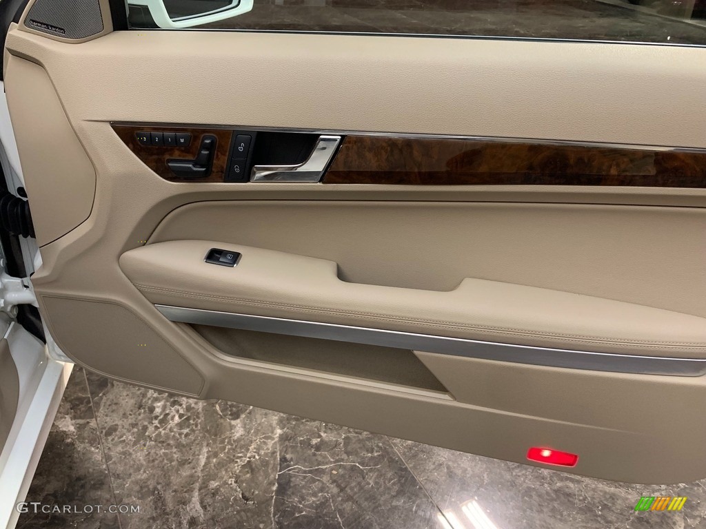 2012 E 350 Cabriolet - Arctic White / Almond/Mocha photo #18