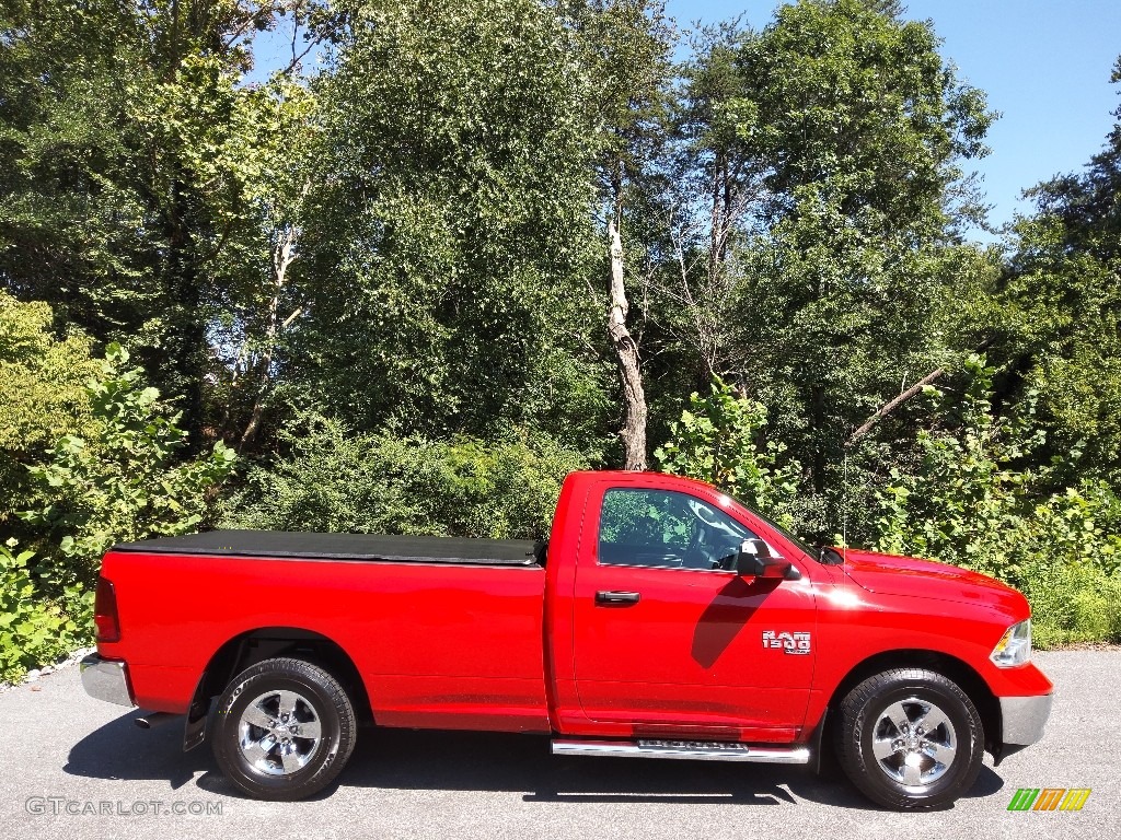 Flame Red 2021 Ram 1500 Classic Regular Cab Exterior Photo #144907113