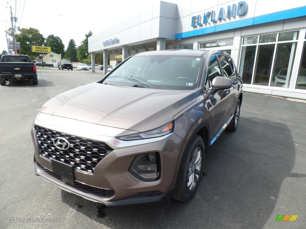 2019 Santa Fe SE AWD - Earthy Bronze / Espresso/Gray photo #2