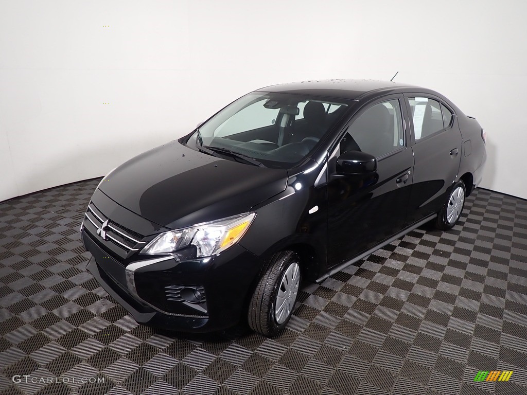 Mystic Black Metallic 2022 Mitsubishi Mirage G4 ES Exterior Photo #144907332