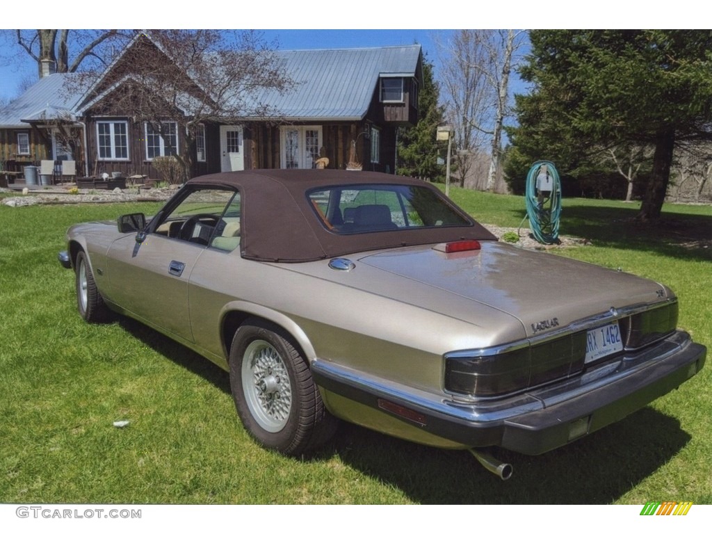 1993 XJ XJS Convertible - Oyster Metallic / Tan photo #2