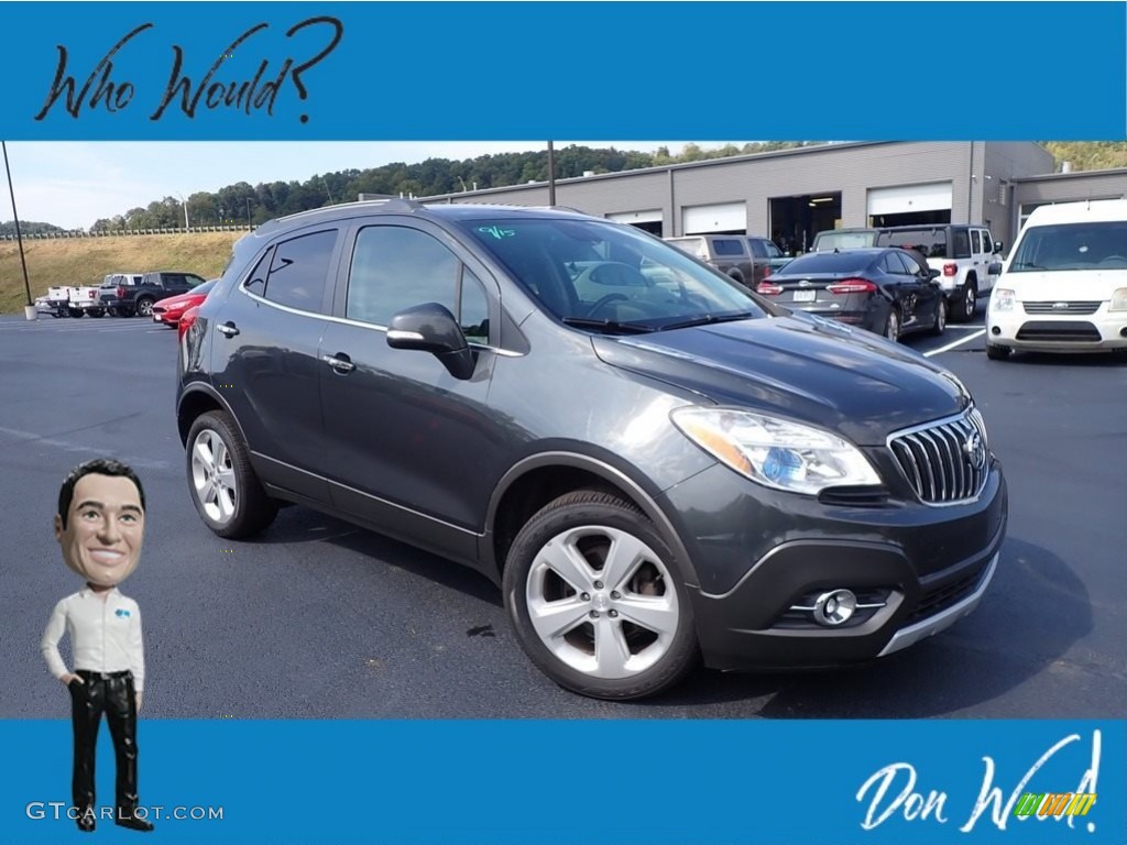 2016 Encore Leather AWD - River Rock Metallic / Titanium photo #1