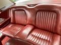 1962 Ford Thunderbird Red Interior Rear Seat Photo