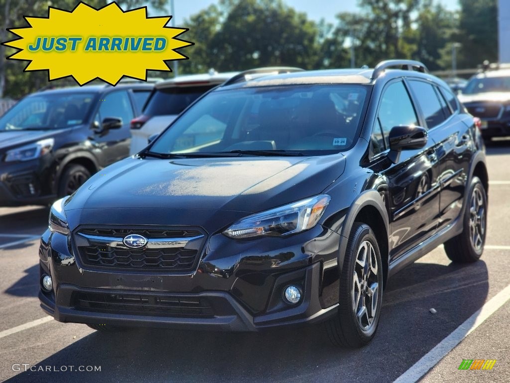 2019 Crosstrek 2.0i Limited - Crystal Black Silica / Black photo #1