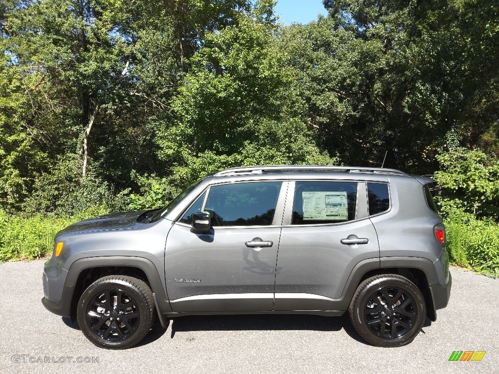 2022 Renegade Altitude 4x4 - Graphite Gray / Black photo #1