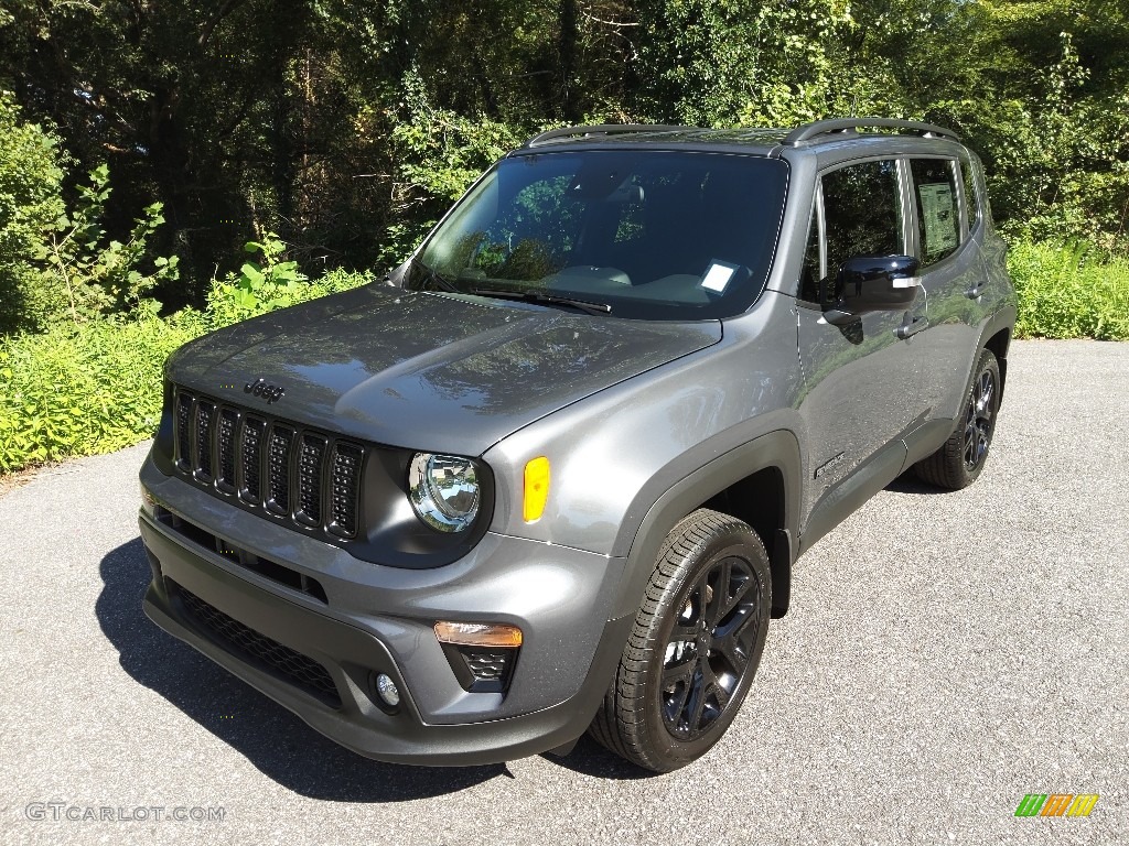 2022 Renegade Altitude 4x4 - Graphite Gray / Black photo #2