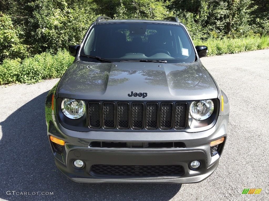 2022 Renegade Altitude 4x4 - Graphite Gray / Black photo #3