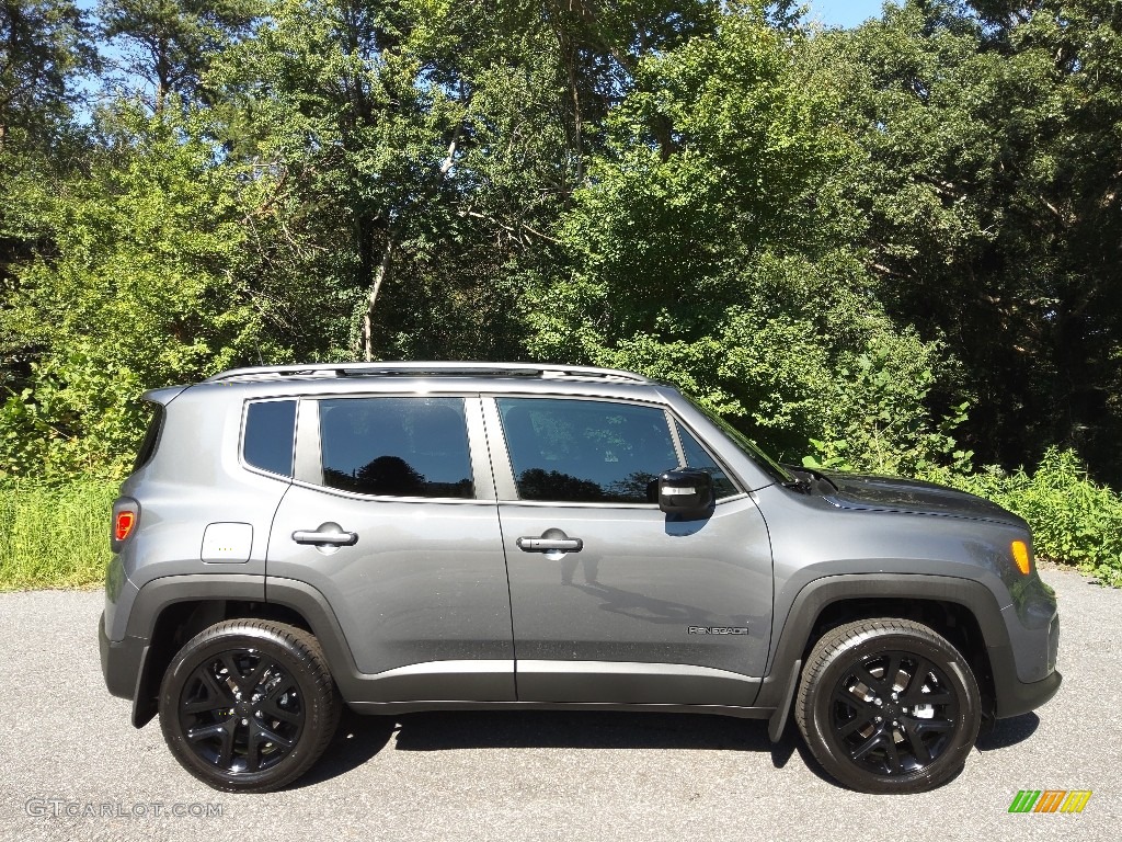 2022 Renegade Altitude 4x4 - Graphite Gray / Black photo #5