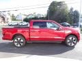 Rapid Red Metallic Tinted 2022 Ford F150 Lightning Platinum 4x4 Exterior