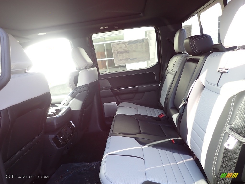 2022 Ford F150 Lightning Platinum 4x4 Rear Seat Photos