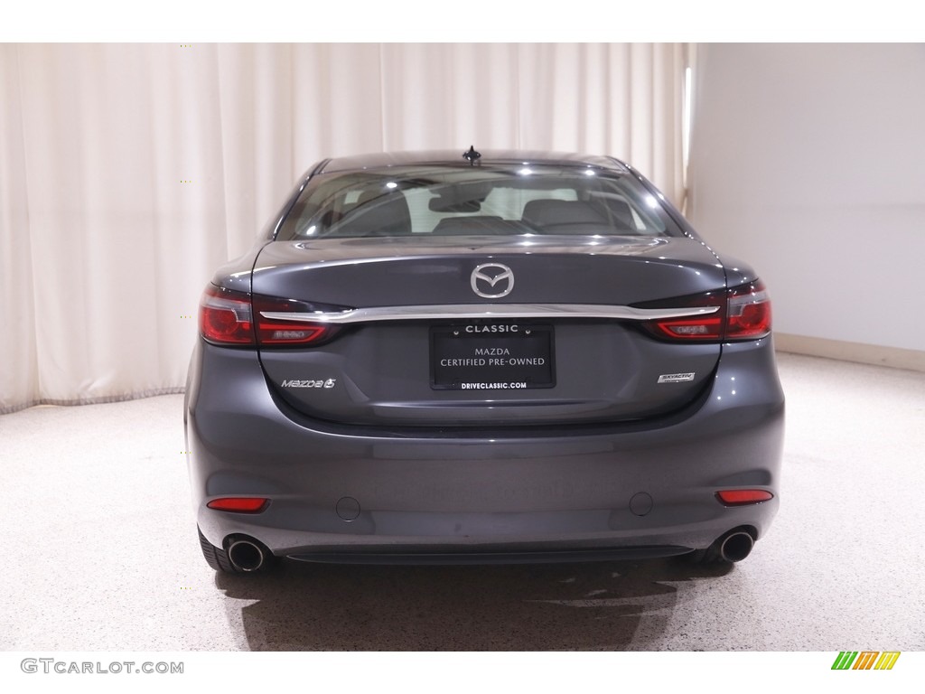 2018 Mazda6 Grand Touring - Machine Gray Metallic / Black photo #20